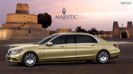 The new Majestic S-Class Maybach - Exterior
