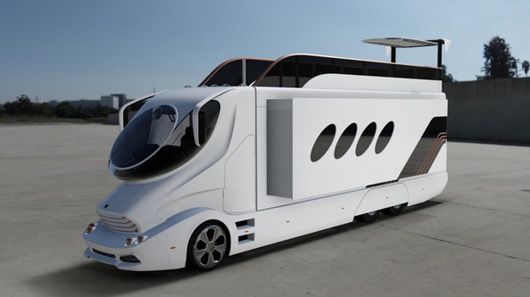 The eleMMent - The most luxurious Motorhome worldwide
